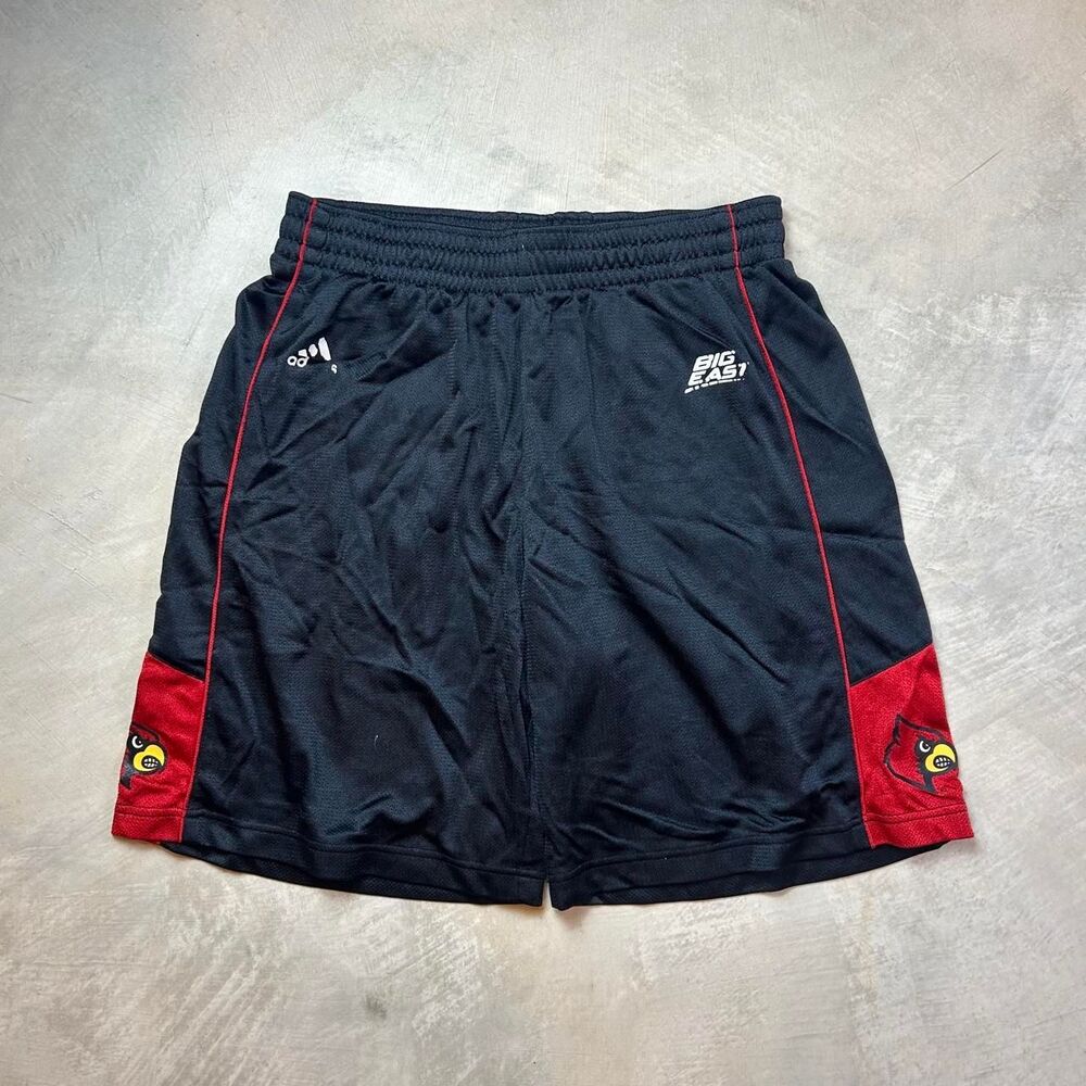 Adidas Men's Black and Navy Shorts